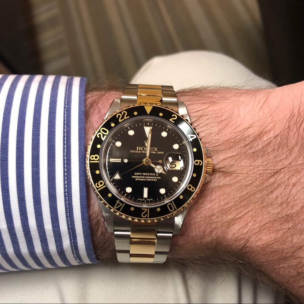 Rolex GMT two tone